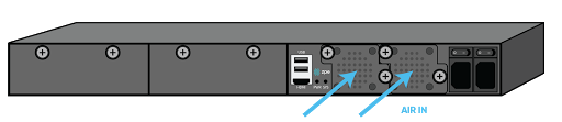 Nodegrid Services Router - Front to Back Airflow